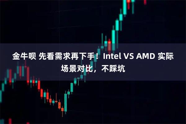 金牛呗 先看需求再下手！Intel VS AMD 实际场景对比，不踩坑