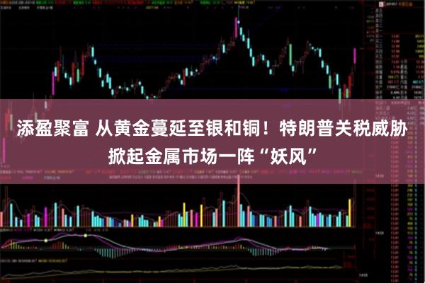 添盈聚富 从黄金蔓延至银和铜！特朗普关税威胁掀起金属市场一阵“妖风”