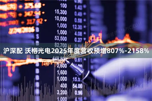 沪深配 沃格光电2025年度营收预增807%-2158%