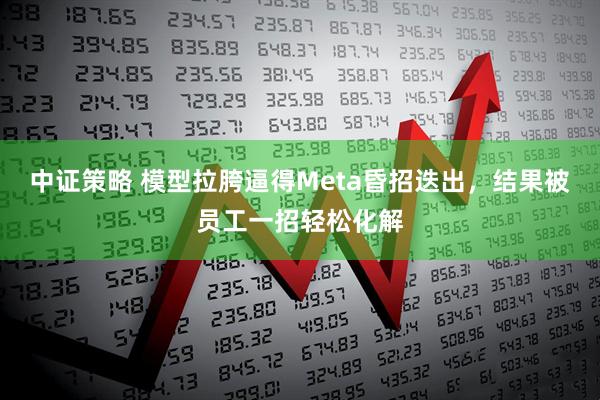 中证策略 模型拉胯逼得Meta昏招迭出,结果被员工一招轻松化解